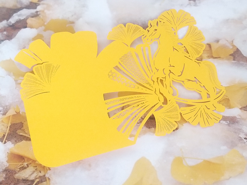 荒雄川神社/主馬神社 馬と銀杏