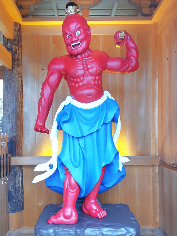 飯山観音長谷寺 阿吽