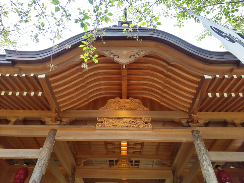 飯山観音長谷寺 阿吽