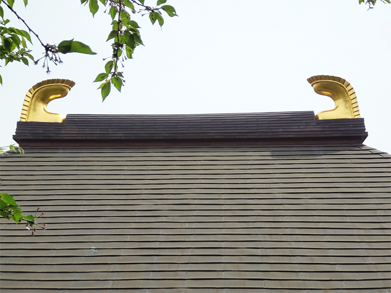 飯山観音長谷寺 阿吽